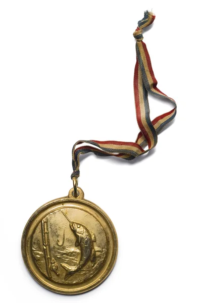 Altın madalya — Stok fotoğraf