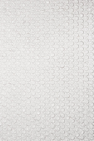 Bubble wrap on black