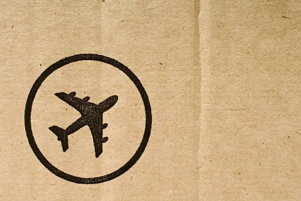 Uçak işareti Stok Resim