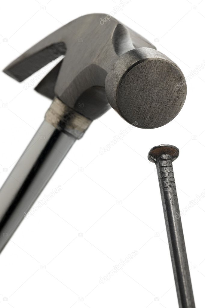 Hammer and a nail