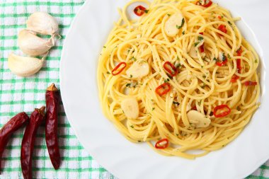 Aglio olio e peperoncino clipart