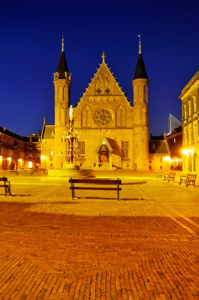 La Haya, Ridderzaal Castillo gótico — Foto de Stock