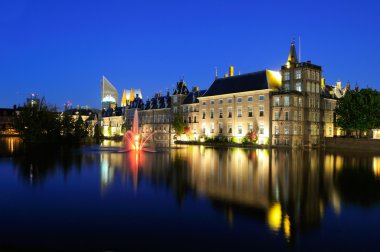 Binnenhof buildings of the Dutch Government in the Hague clipart