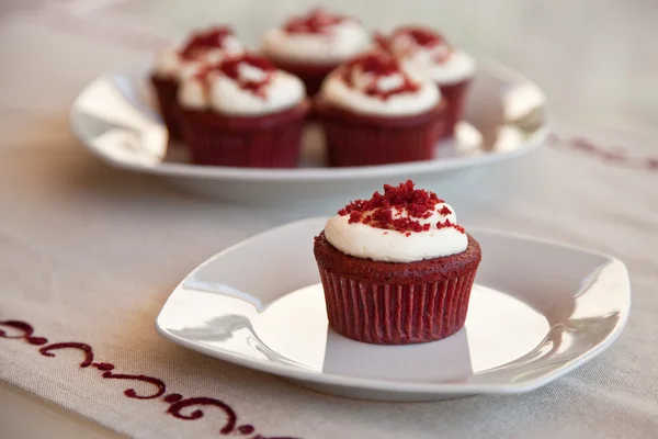 Red Velvet Cupcakes — Stockfoto