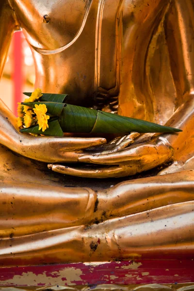 Buddha skulptur — Stockfoto