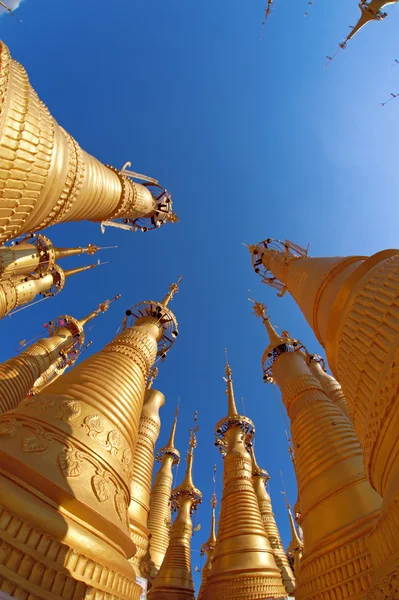 Stupas in Myanmar — Stock Photo, Image