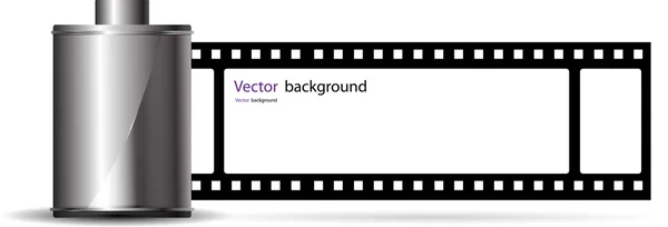 Película en formato vector — Vector de stock