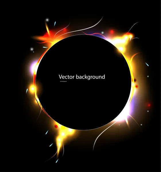 Eclipse vector effecten — Stockvector