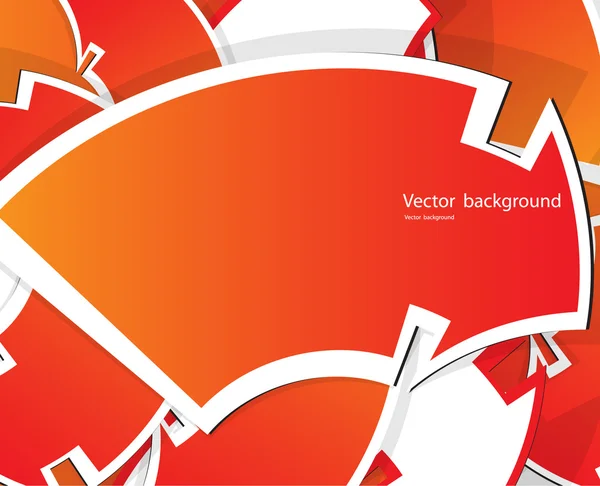 Label direction vector — Stockvector