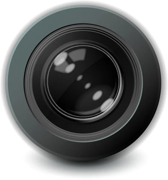 Foto lens vector format — Stock Vector