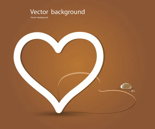 Hart vector formaat — Stockvector