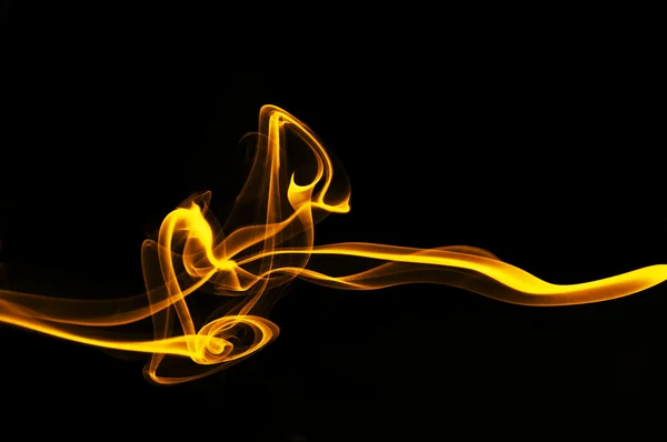 Stock image Golden smoke