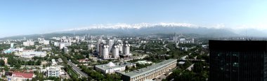 Almaty - City panorama. clipart