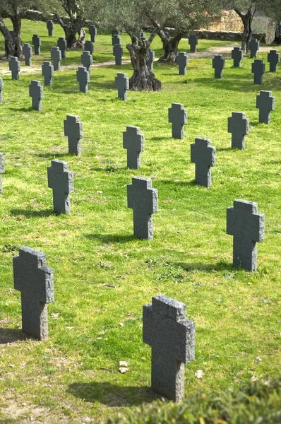 Gamla tyska kyrkogården i caceres — Stockfoto