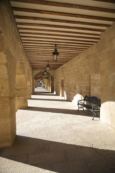 Стародавні кам'яні коридор — стокове фото