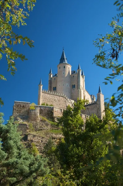 Parte trasera del castillo de Segovia —  Fotos de Stock