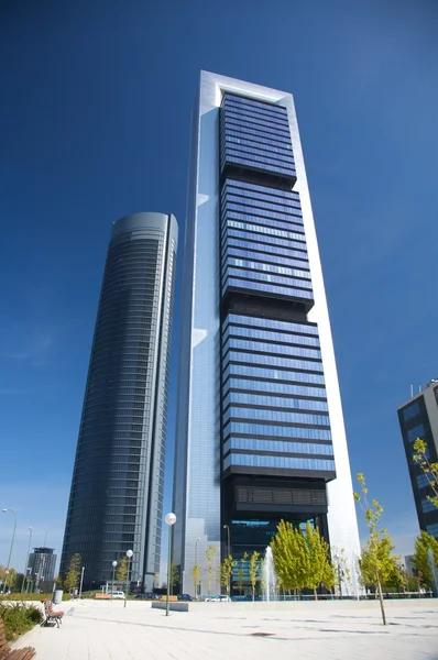 Business området skyskrapor — Stockfoto