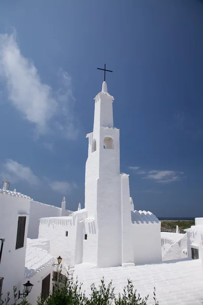 Chiesa di Binibeca a Minorca — Foto Stock