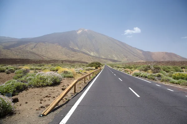 Teide road — Stock Photo, Image