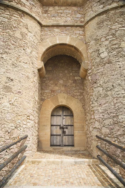 Chinchilla kasteel deur — Stockfoto