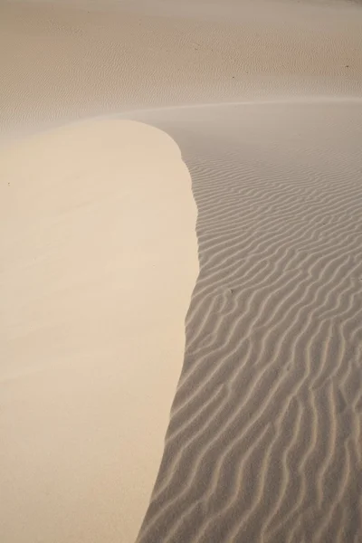 Grande curva de dunas de areia — Fotografia de Stock