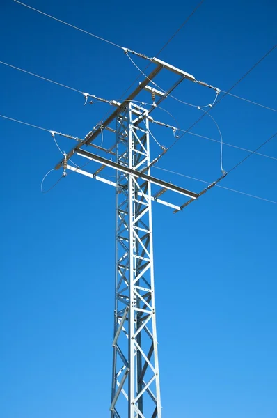 Torre de metal de electricidad — Foto de Stock