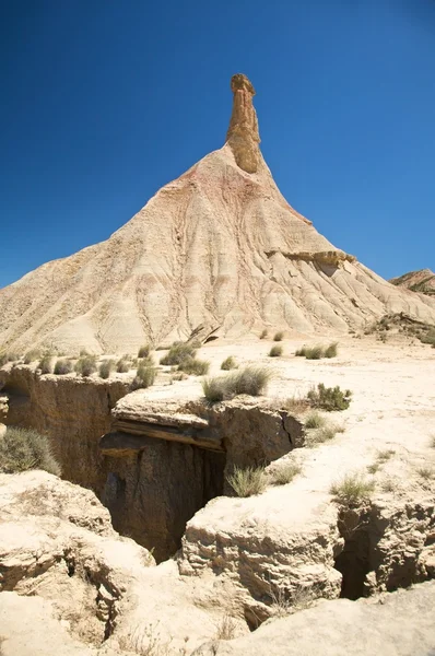 Woestijn van bardenas reales — Stockfoto