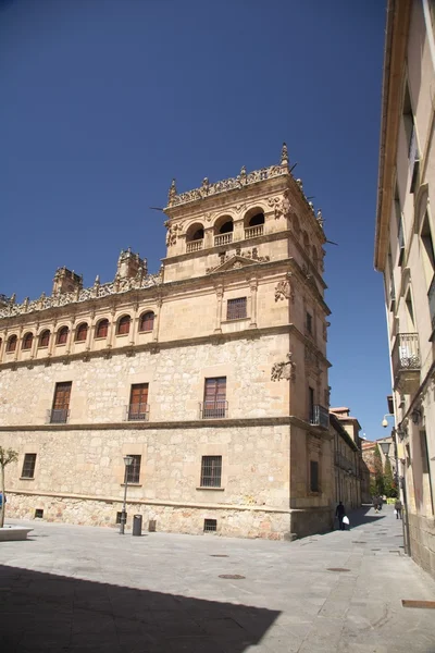 Gamle bygning på Salamanca by - Stock-foto