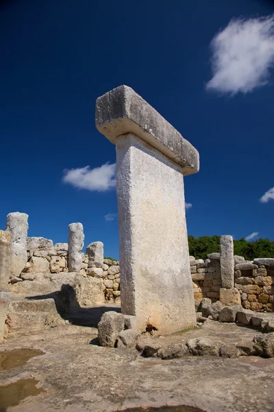 Menorca große taula — Stockfoto