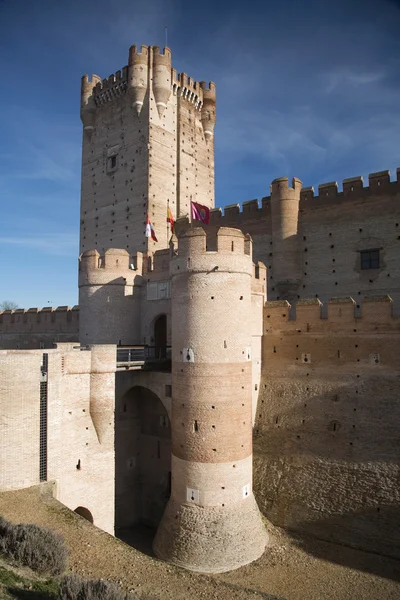 Torre do castelo de Mota — Fotografia de Stock