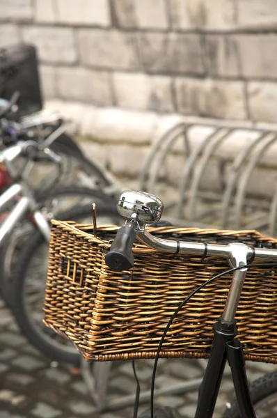 Eski Bisiklet gidon — Stok fotoğraf