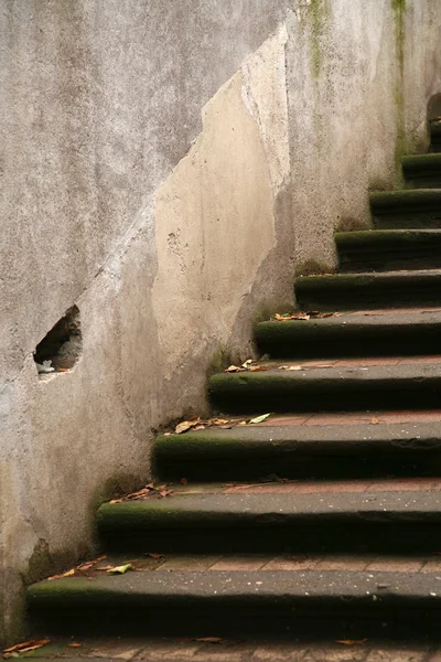 Régi kő lépcsők — Stock Fotó