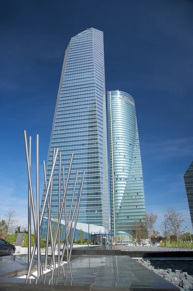 Aparcar rascacielos — Foto de Stock