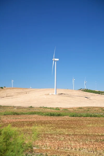 Mlýny větrné energie — Stock fotografie