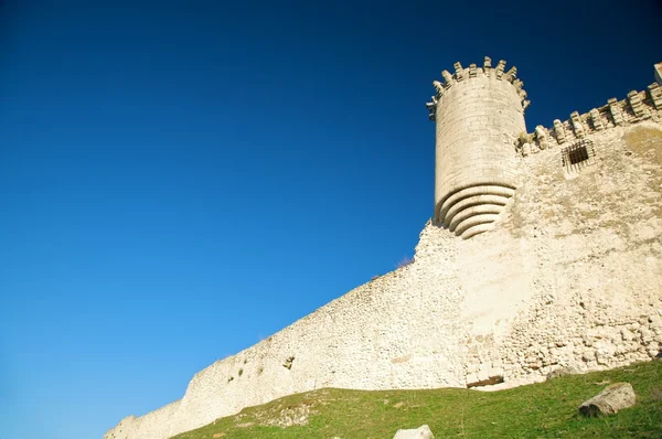 奎利亚尔城的城堡 — 图库照片