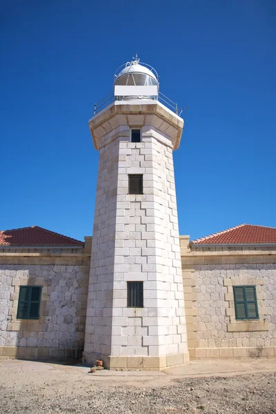 Leuchtturm von Punta Nati — Stockfoto