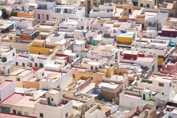 Dächer in der Stadt Almeria — Stockfoto