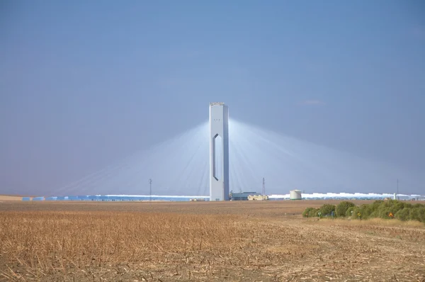 Sanlucar zonne-energiecentrale — Stockfoto
