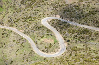 kırsal yol şeklinde s