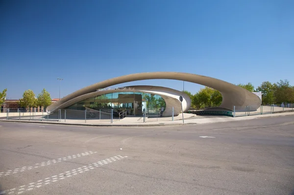 Side of casar bus station — Stock Photo, Image