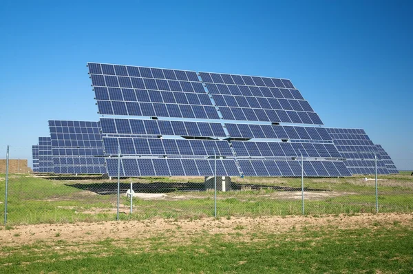 Solar panel front — Stock Photo, Image