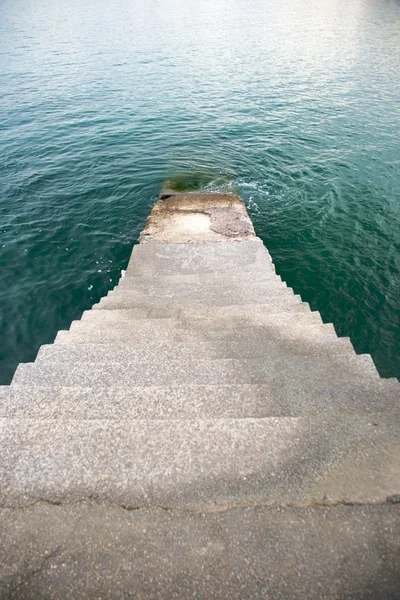 Scale verso il mare — Foto Stock