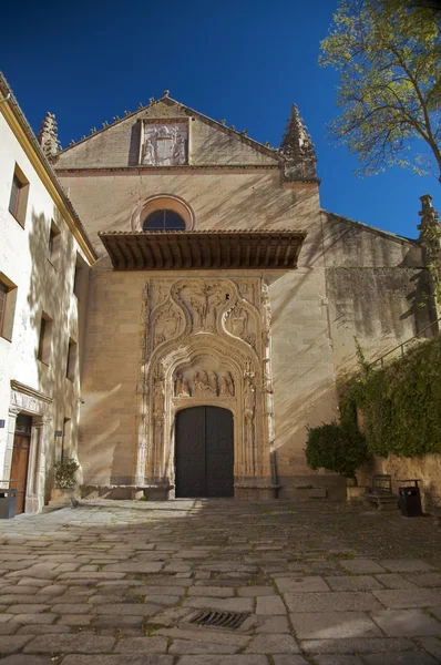Segovia manastırda önü — Stok fotoğraf