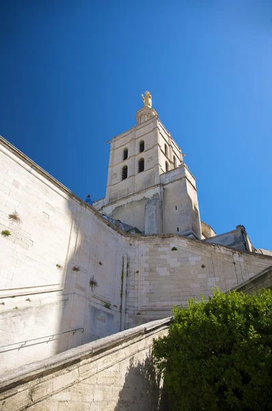 Treppe zur Kathedrale von Avignon — Stockfoto