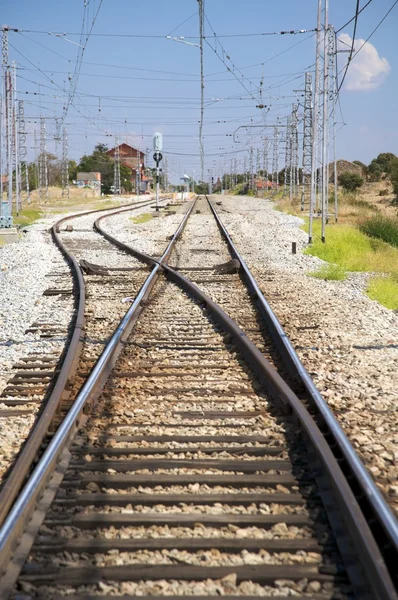Sector ferroviario — Foto de Stock