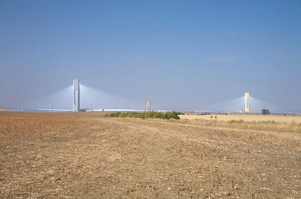 Sanlucar solar power plant — Stock Photo, Image