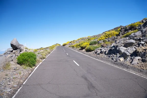Straße bei La Palma — Stockfoto