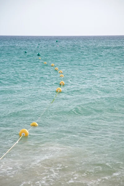 Rope with buoy — Stock Photo, Image