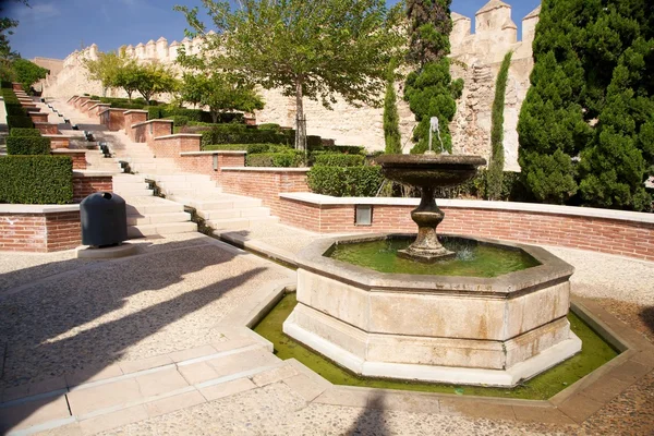 Fonte do castelo de Almeria — Fotografia de Stock