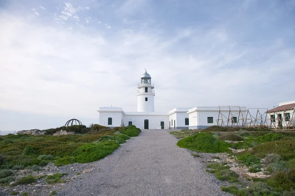 White lighthouse buildings — Stock Photo, Image
